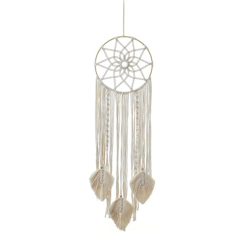 Snowflake Fringe Macrame Dreamcatcher — Considered Home Styling