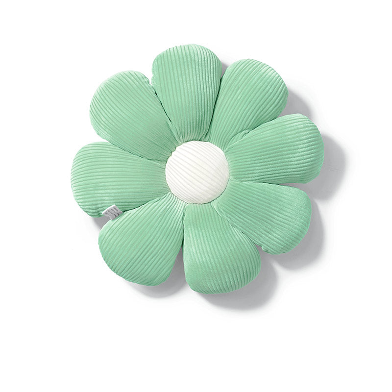 Daisy Plush Cushion — Petal-Shaped Pillow for Bed and Sofa Styling — Lifestyle 6