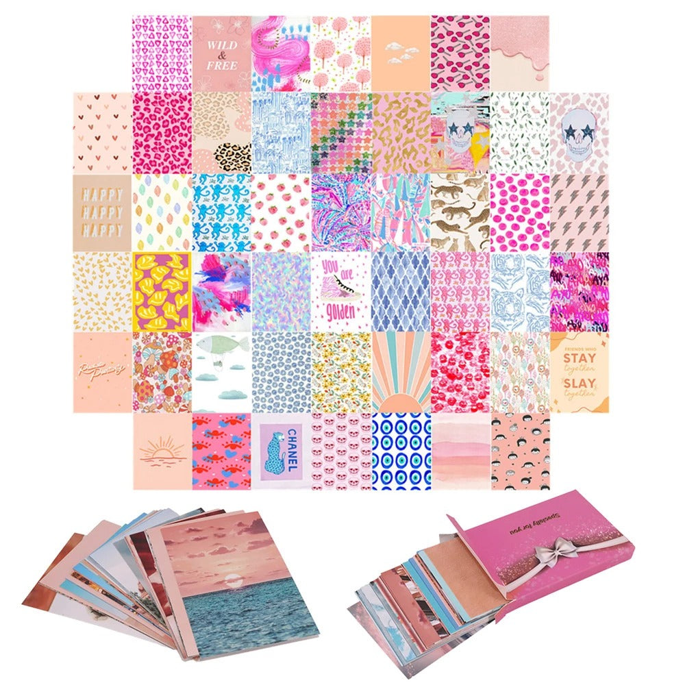 Patterns Wall Collage Cards — Considered Home Styling — Lifestyle 1