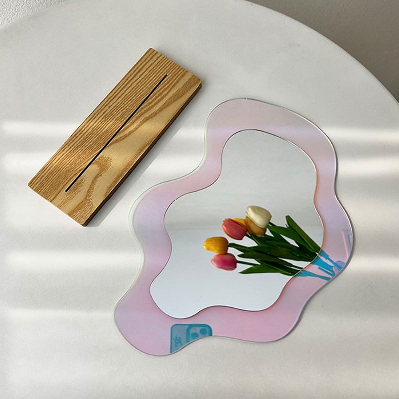 Specular Acrylic Blob Mirror — Considered Home Styling — Lifestyle 2