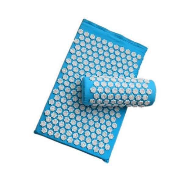 Lotus Acupressure Mat & Pillow Set — Spike Massage Mat with Carry Bag — Lifestyle 7