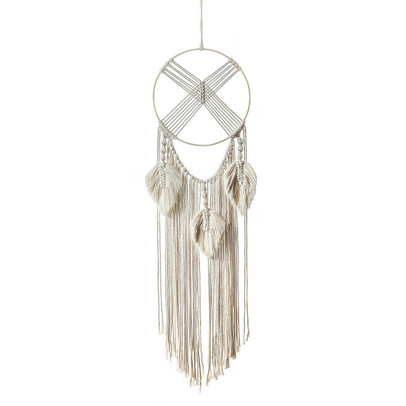 The Cross Fringe Macrame Dreamcatcher — Considered Home Styling