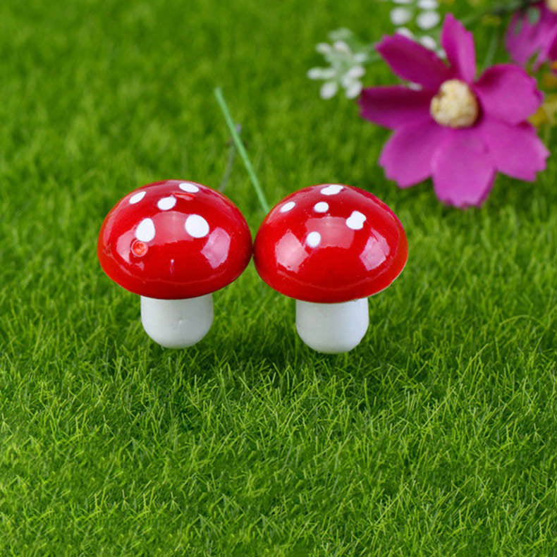 Fairy Garden Tiny Mushrooms — Considered Home Styling — Detail
