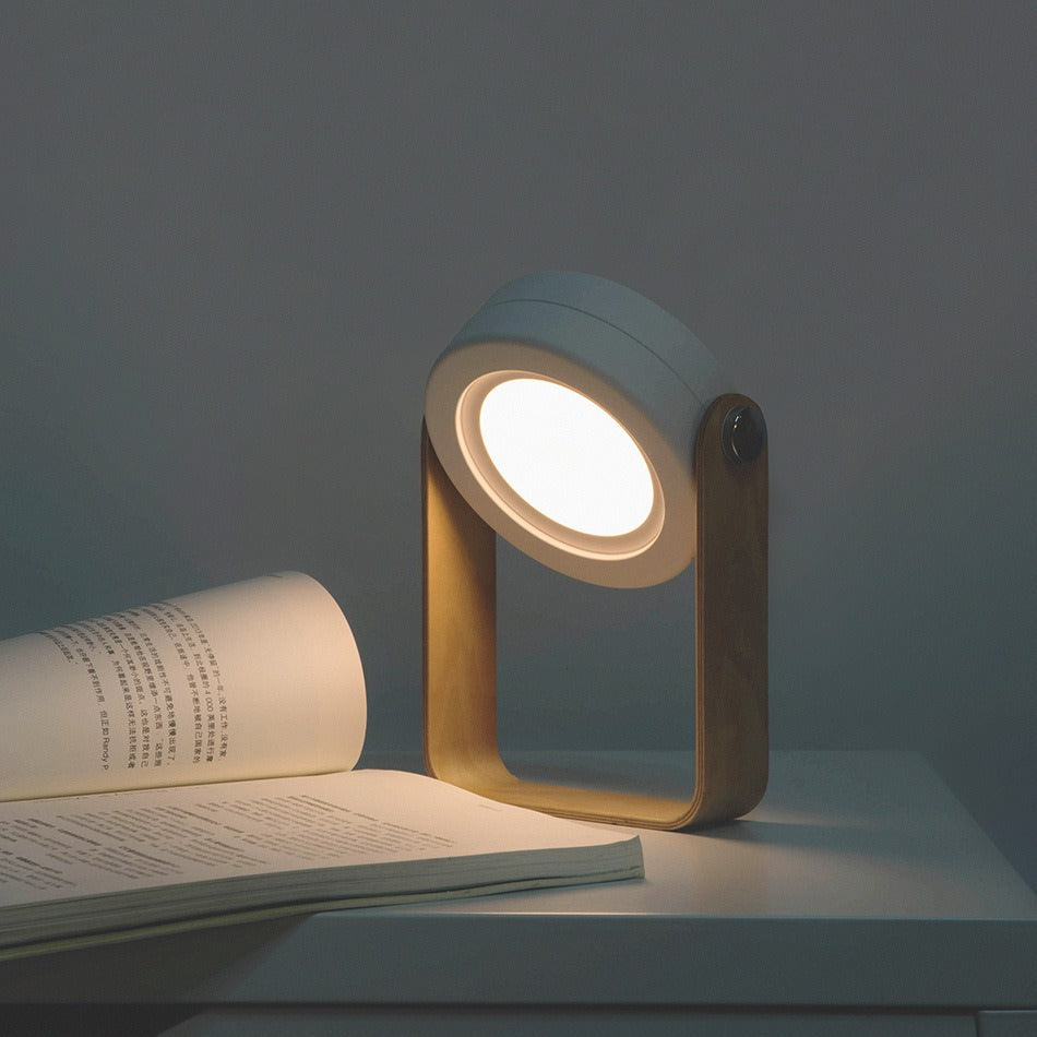 Transformer Lantern Reading Light — Warm LED Mood Lighting for Bedside — Lifestyle 2