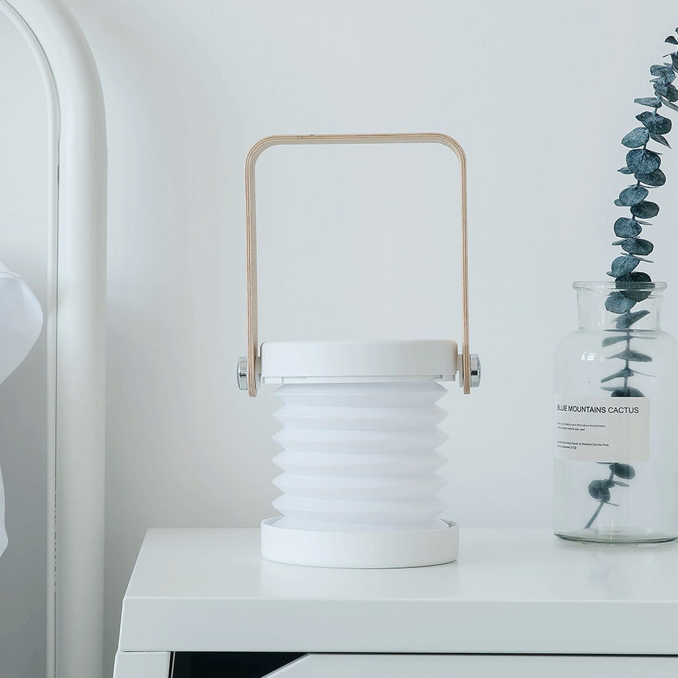 Transformer Lantern Reading Light — Warm LED Mood Lighting for Bedside — Lifestyle 5