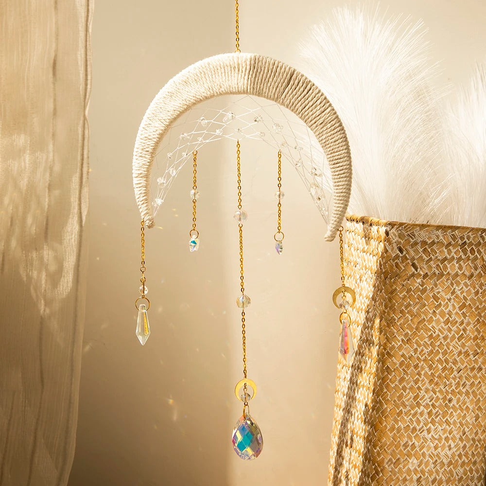 Twine Moon Suncatcher — Considered Home Styling — Lifestyle 2