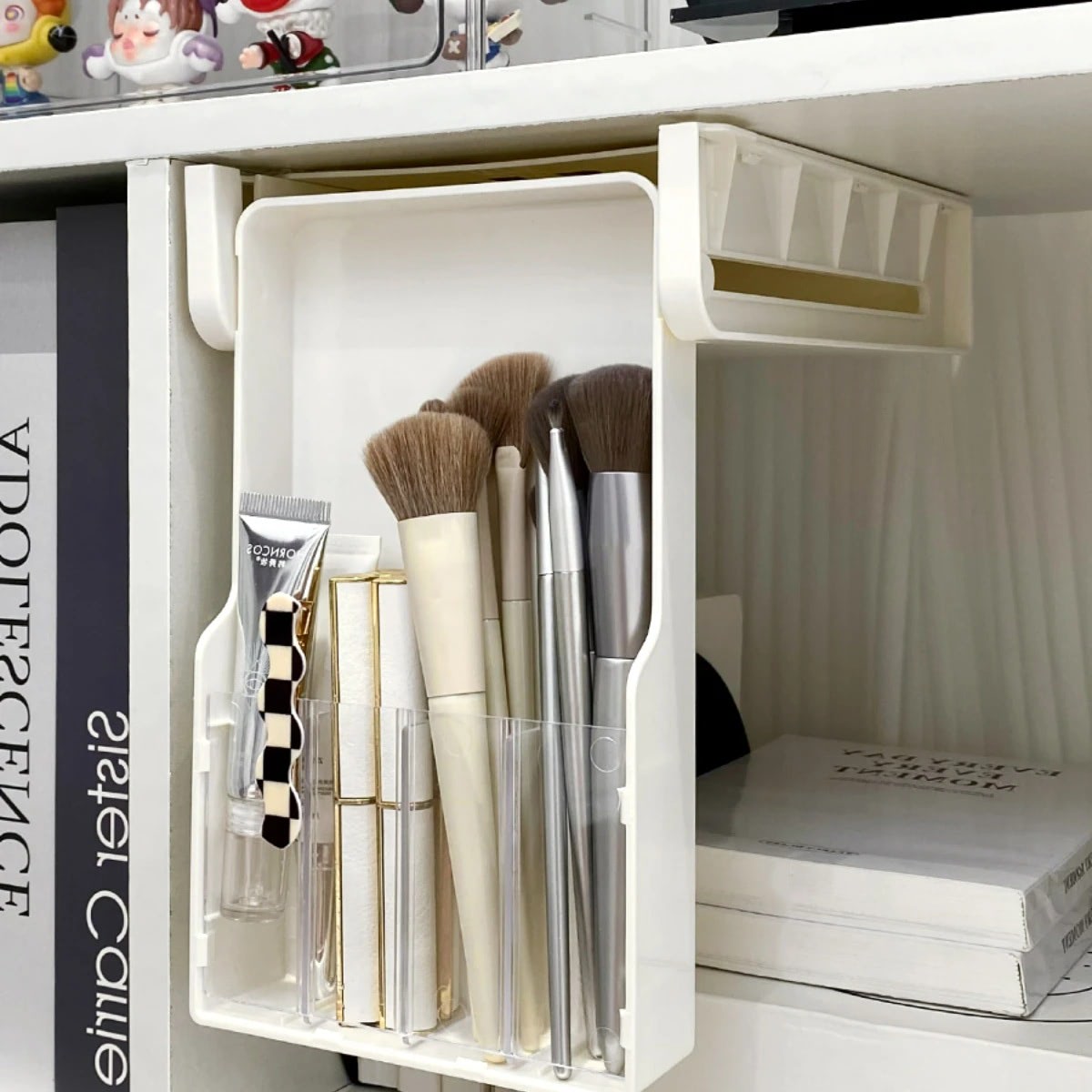 Under Table Stationary Storage Drawer — Considered Home Styling — Lifestyle 3