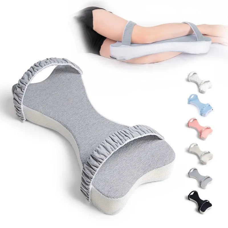 Memory Foam Leg Pillow — Multi-Position Support for Sleep — Front view