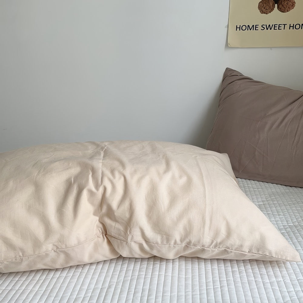 Vintage Additional Pillowcase — Soft Textured Pillow for Bedroom Layering — Lifestyle 4