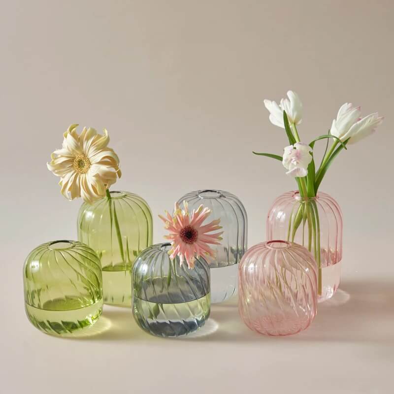 Vintage Glass Mini Vase — Decorative Vase for Considered Styling — Lifestyle 1
