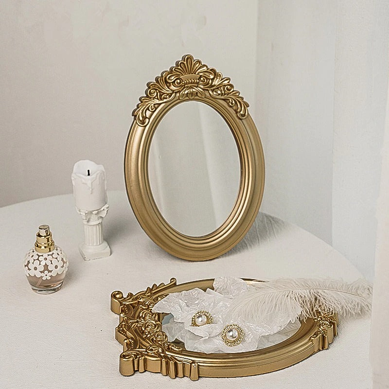 Vintage Golden ArtHoe Mirror — Considered Home Styling — Lifestyle 4