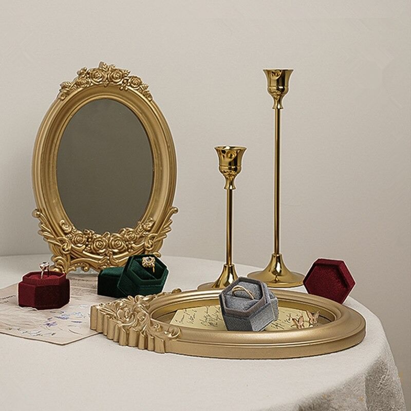 Vintage Golden ArtHoe Mirror — Considered Home Styling — Lifestyle 5