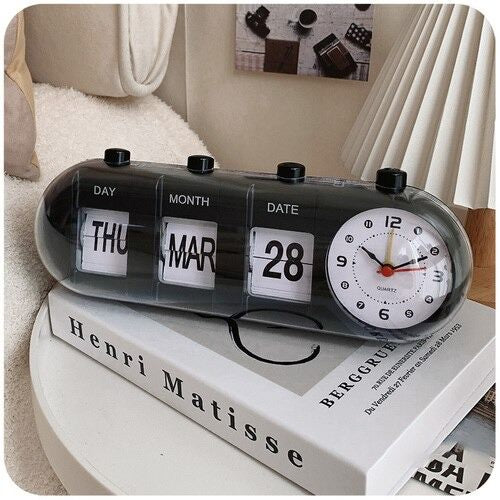 Vintage Mechanical Flip Clock — Considered Home Styling — Lifestyle 8