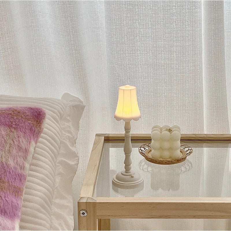 Retro Mini Table Lamp — Warm LED Mood Lighting for Bedside — Lifestyle 3