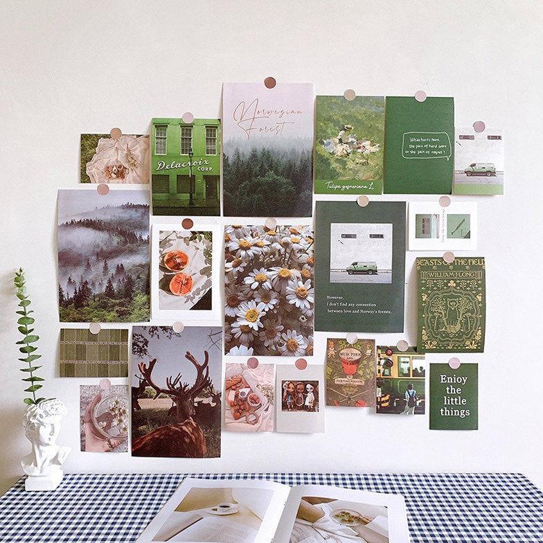 Vintage Art Wall Collage Cards — Considered Home Styling — Lifestyle 1
