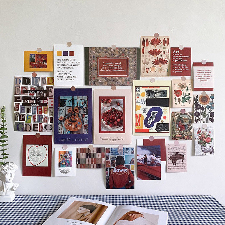 Vintage Art Wall Collage Cards — Considered Home Styling — Lifestyle 3