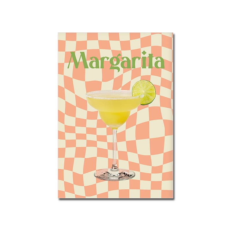 Vintage Cocktail Bar Canvas Posters — Considered Home Styling — Detail