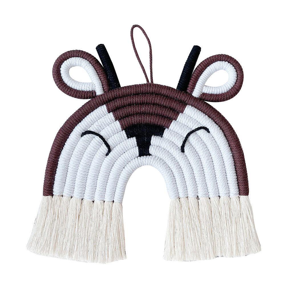 Weaved Rainbow Animals Wall Decor — Considered Home Styling — Lifestyle 5