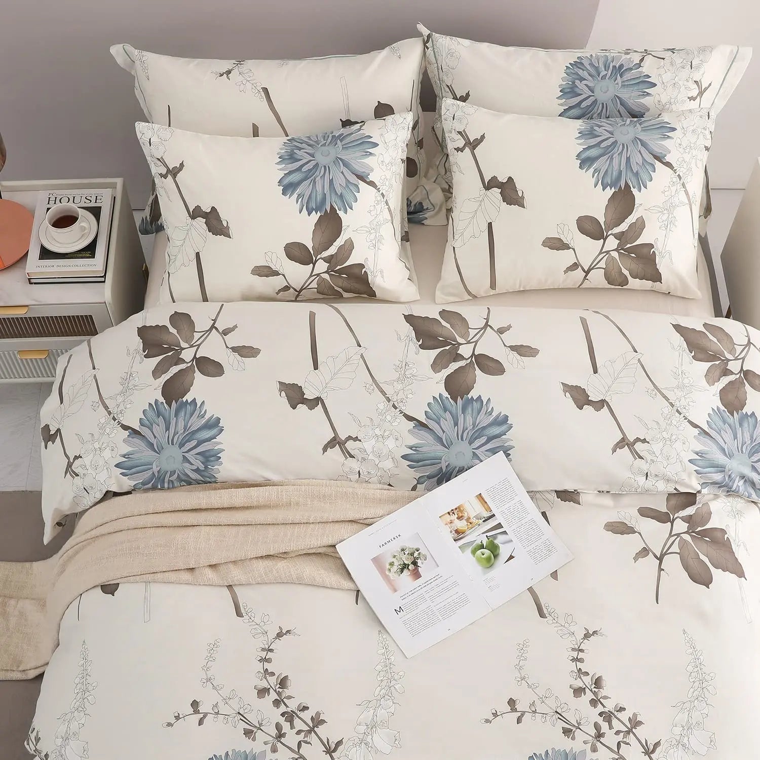 Wellnarra bedding in a calm bedroom