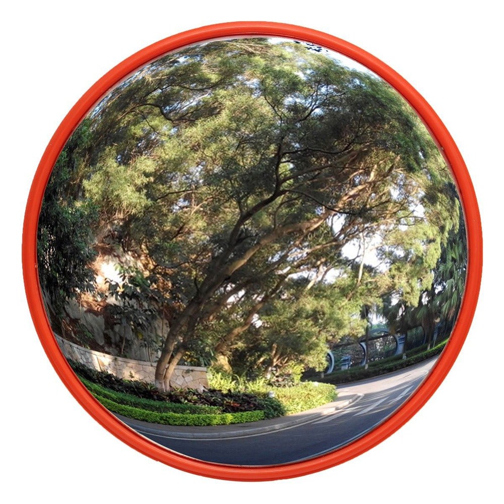 Wide Angle Decorative Traffic Mirror — Considered Home Styling — Front view