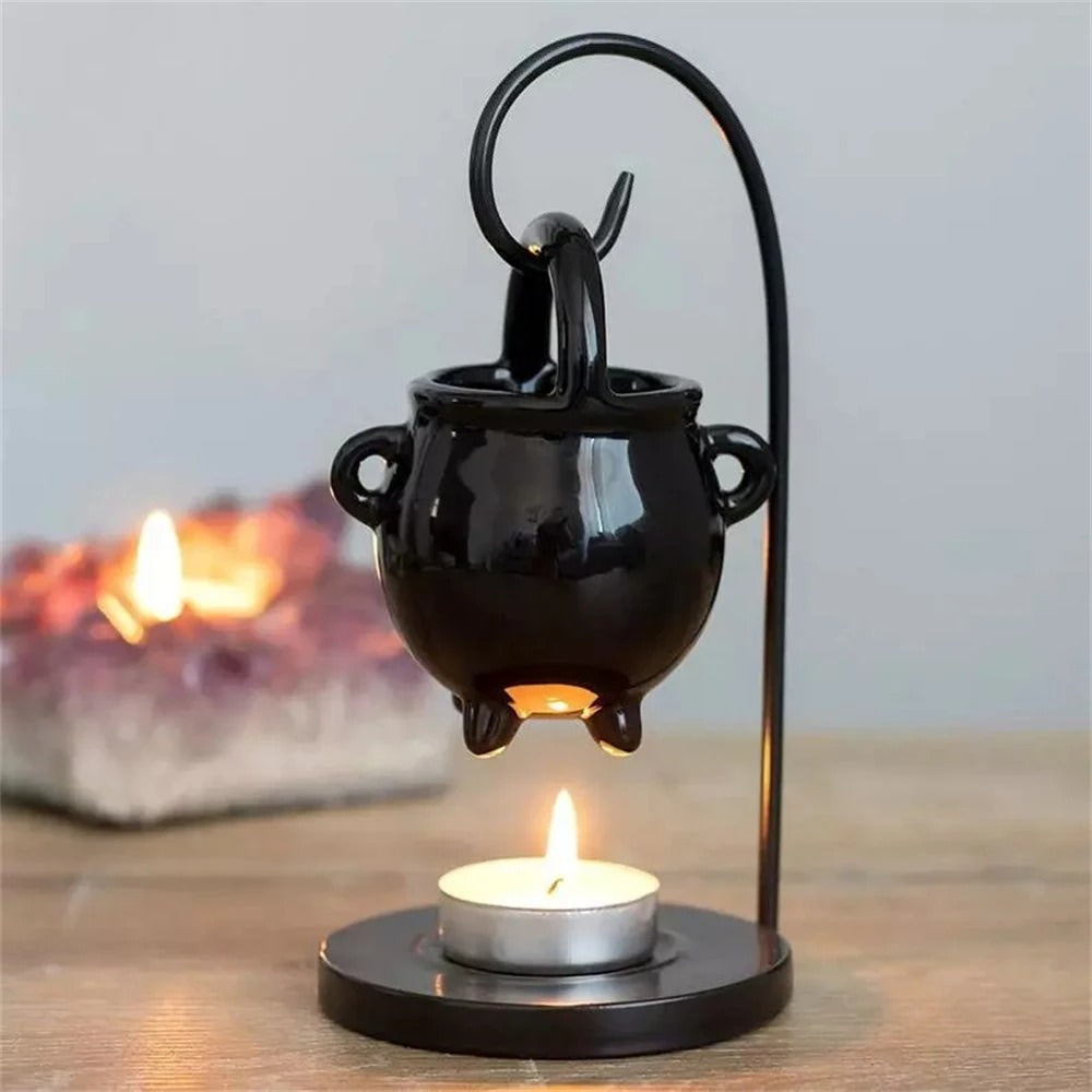 Witchcore Potion Pot Candle Holder — Decorative Vase for Considered Styling — Detail