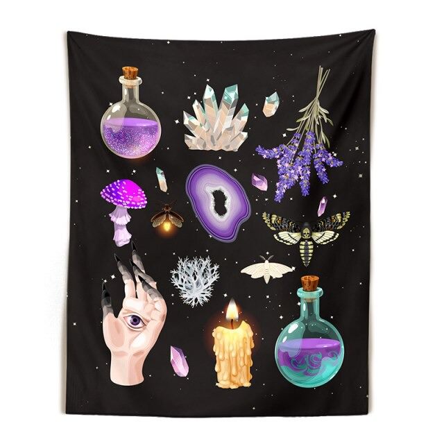Witchcraft Kit Tapestry — Considered Home Styling — Lifestyle 3