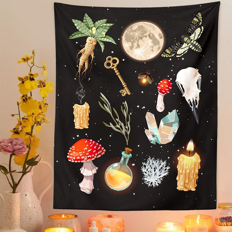 Witchcraft Kit Tapestry — Considered Home Styling — Lifestyle 2