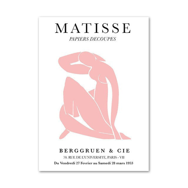 Japanese Pink Selection Canvas Posters — Considered Home Styling — Lifestyle 4