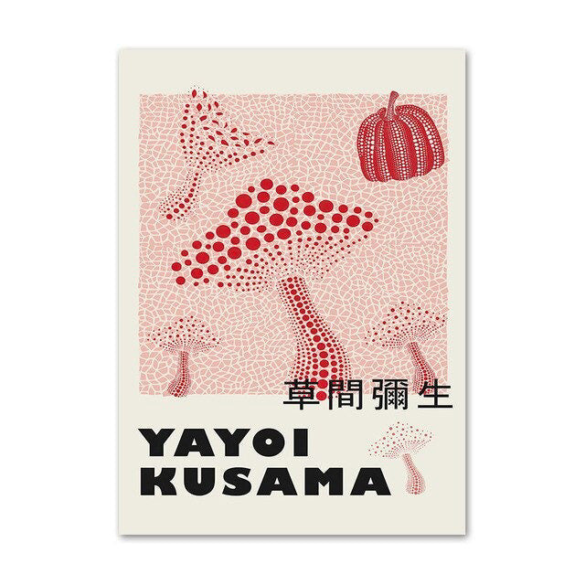 Black & Red Dotted Art Gallery Wall Canvas Posters — Considered Home Styling — Lifestyle 6